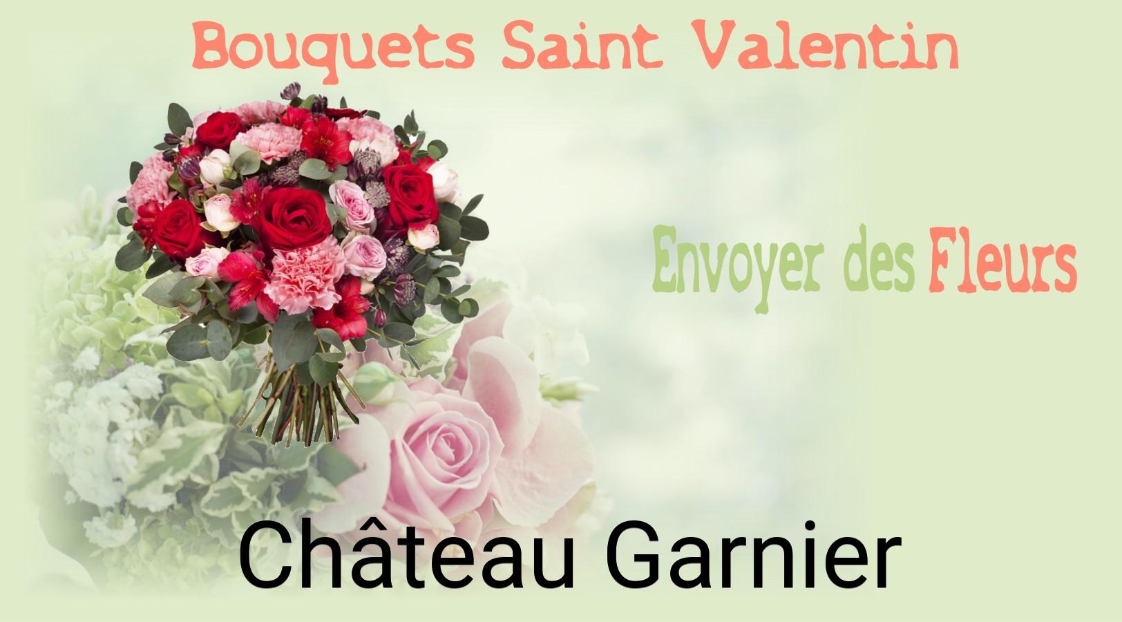 Roses de Saint-Valentin livrées à Château-Garnier